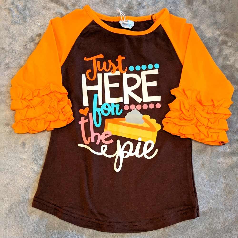 Girl's Fall Raglan Shirt